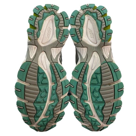 AVIA AVI-PULSE WOMENS SIZE 9 GRAY AND BLUE Gel Foam Shoes - Picture 3 of 9